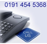 Call us on 0191 454 5368